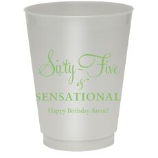 Sixty-Five & Sensational Colored Shatterproof Cups