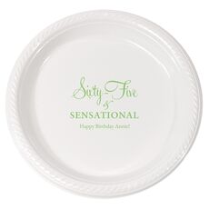 Sixty-Five & Sensational Plastic Plates