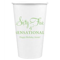 Sixty-Five & Sensational Paper Coffee Cups