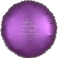 Love Laughter Ever After Mylar Balloons