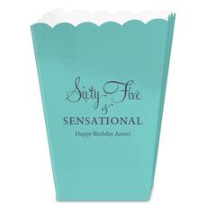 Sixty-Five & Sensational Mini Popcorn Boxes