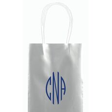 Shaped Oval Monogram Mini Twisted Handled Bags
