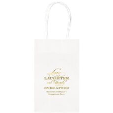 Love Laughter Ever After Medium Twisted Handled Bags