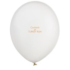 Special  with Your Text Latex Balloons