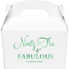 Ninety-Five & Fabulous Gable Favor Boxes