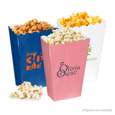Custom with Your 1-Color Artwork Mini Popcorn Boxes