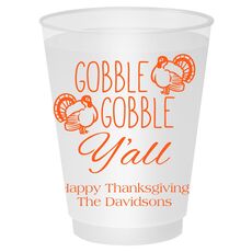 Gobble Gobble Y'all Shatterproof Cups