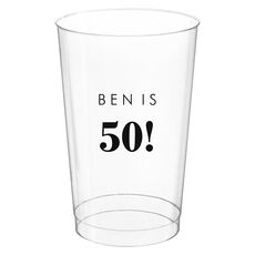 Big Year Printed Clear Plastic Cups