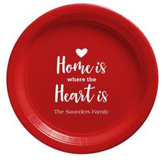 Home Is Where The Heart Is Paper Plates