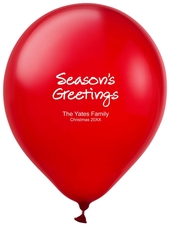 Studio Season's Greetings Latex Balloons
