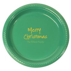 Studio Merry Christmas Plastic Plates