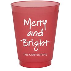 Studio Merry and Bright Colored Shatterproof Cups