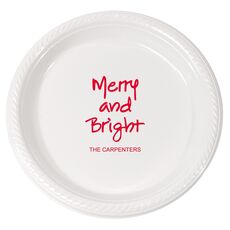 Studio Merry and Bright Plastic Plates