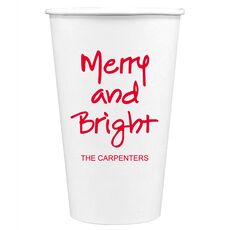 Studio Merry and Bright Paper Coffee Cups