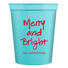 Studio Merry and Bright Stadium Cups