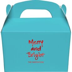 Studio Merry and Bright Gable Favor Boxes