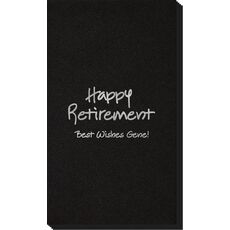 Studio Happy Retirement Linen Like Guest Towels