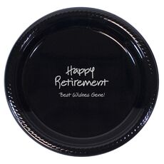 Studio Happy Retirement Plastic Plates
