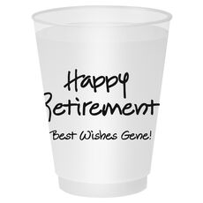Studio Happy Retirement Shatterproof Cups