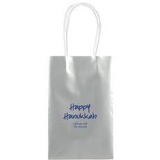 Studio Happy Hanukkah Medium Twisted Handled Bags