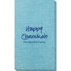 Studio Happy Chanukah Bamboo Luxe Guest Towels