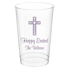 Cross Inspiration Clear Plastic Cups