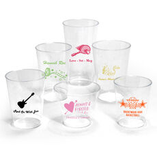 Design Your Own Theme Clear Plastic Cups