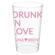 Drunk In Love Clear Plastic Cups