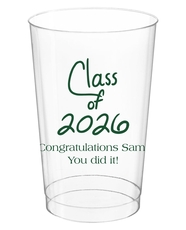 Fun Class of Calligraphy Clear Plastic Cups