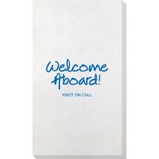 Studio Welcome Aboard Bamboo Luxe Guest Towels