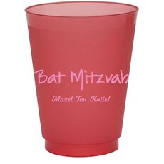 Studio Bat Mitzvah Colored Shatterproof Cups