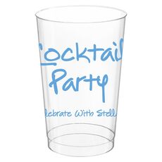 Studio Cocktail Party Clear Plastic Cups