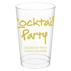 Studio Cocktail Party Clear Plastic Cups