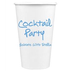 Studio Cocktail Party Paper Coffee Cups