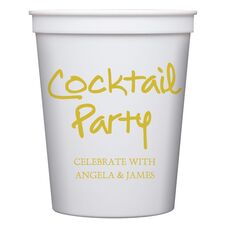 Studio Cocktail Party Stadium Cups