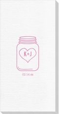 Mason Jar Deville Guest Towels
