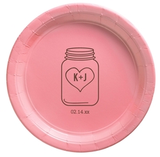 Mason Jar Paper Plates
