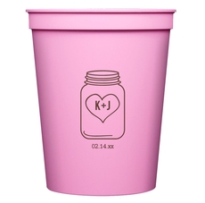 Mason Jar Stadium Cups