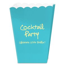 Studio Cocktail Party Mini Popcorn Boxes