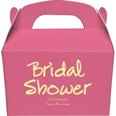 Studio Bridal Shower Gable Favor Boxes