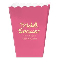 Studio Bridal Shower Mini Popcorn Boxes