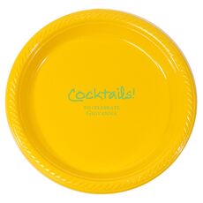 Studio Cocktails Plastic Plates