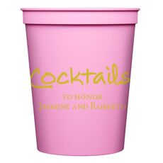 Studio Cocktails Stadium Cups