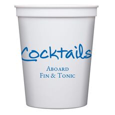 Studio Cocktails Stadium Cups