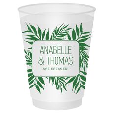 Palm Leaves Shatterproof Cups