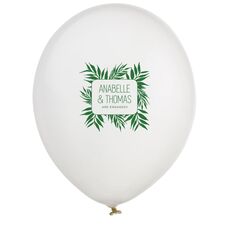 Palm Leaves Latex Balloons