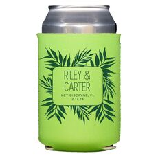Palm Leaves Collapsible Koozies
