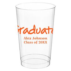 Studio Graduate Clear Plastic Cups