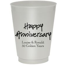 Studio Happy Anniversary Colored Shatterproof Cups