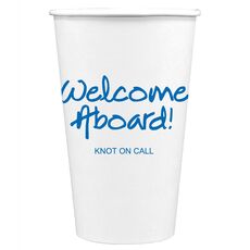 Studio Welcome Aboard Paper Coffee Cups